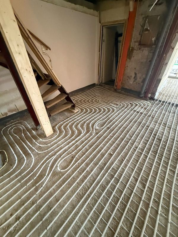 Vloerverwarming project, foto 3