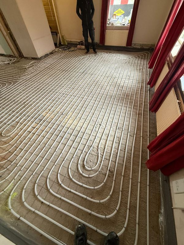 Vloerverwarming project, foto 6