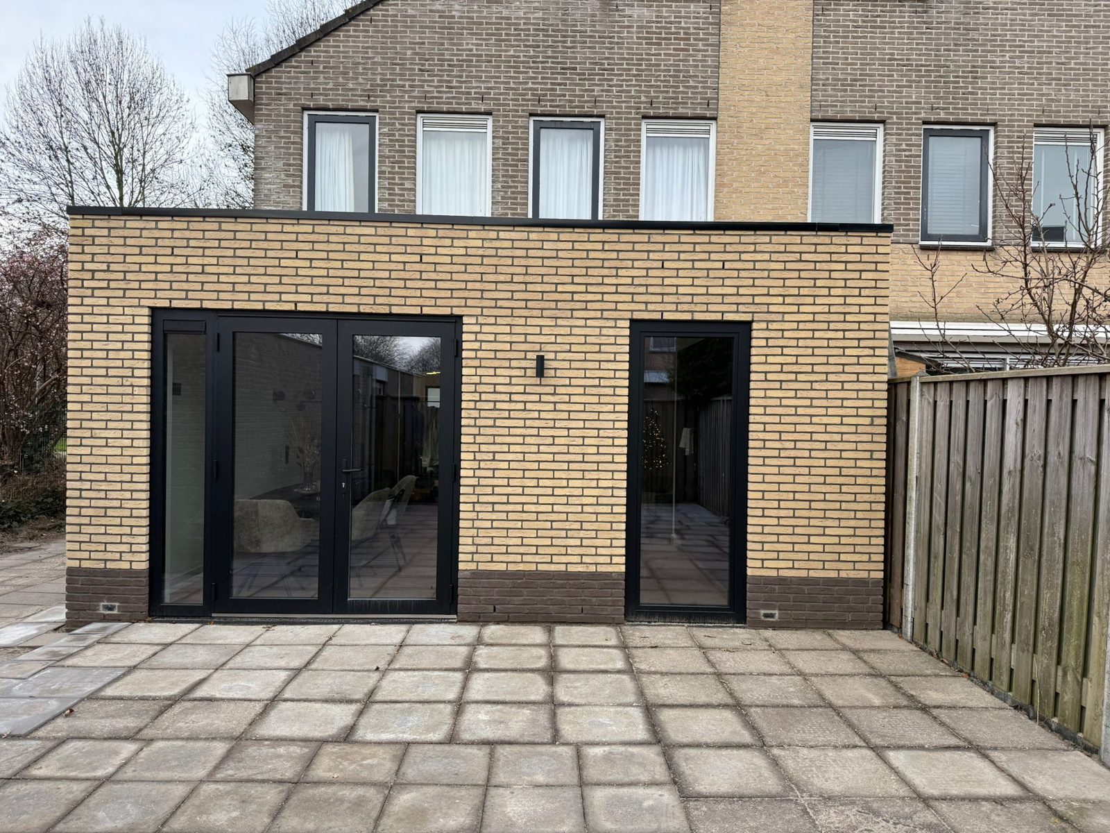 Prefab aanbouw geplaatst door Dynamic Bouw